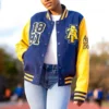 NC A T Aggie Blue and Gold Varsity Jacket