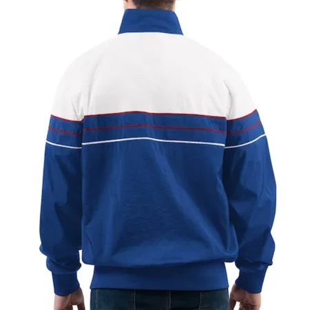ny giants nylon full zip jacket