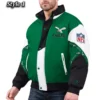 philadelphia eagles pro player tape hoodie jacket