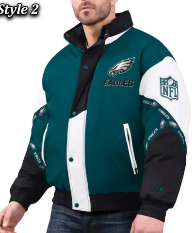 philadelphia eagles pro player tape jacket
