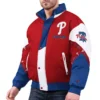philadelphia phillies pro player tape hoodie jacket
