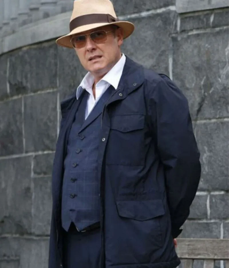 James Spader The Blacklist Blue Black Jacket