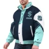 seattle kraken pro player tape hoodie jacket
