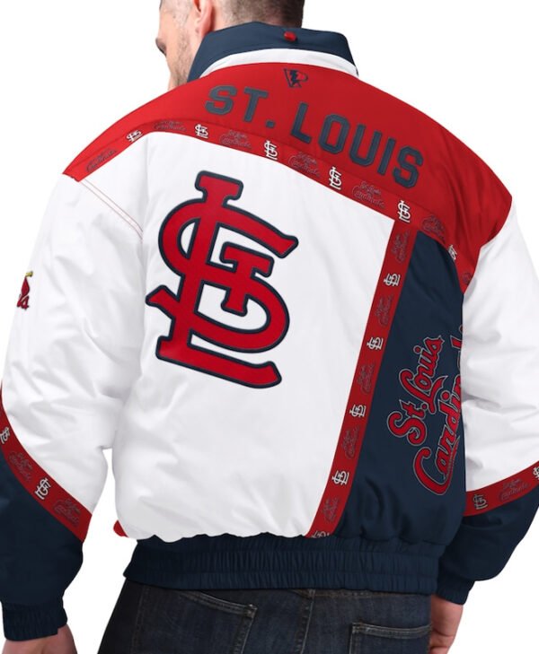st louis cardinals pro player tape full zip hoodie jacket 1
