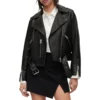 the lincoln lawyer s02 krista warner black leather jacket