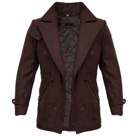 tom hiddleston brown wool peacoat 1