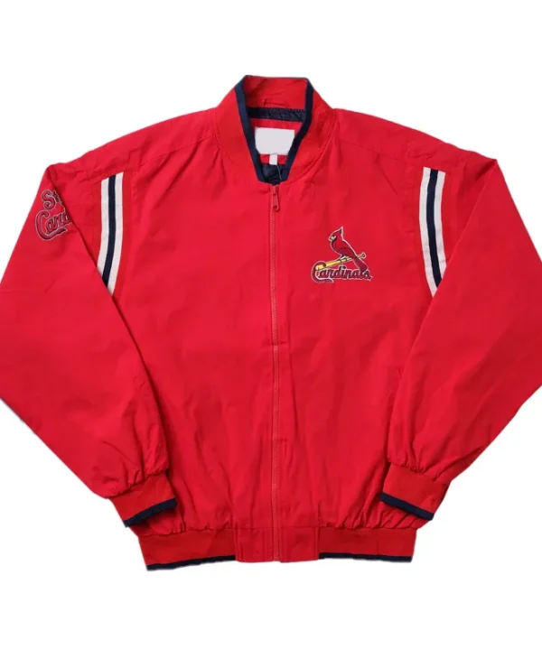 vintage st louis cardinals red jacket