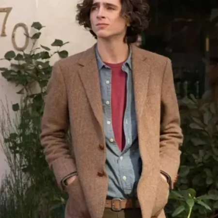 A Rainy Day in New York Gatsby Brown Blazer webp