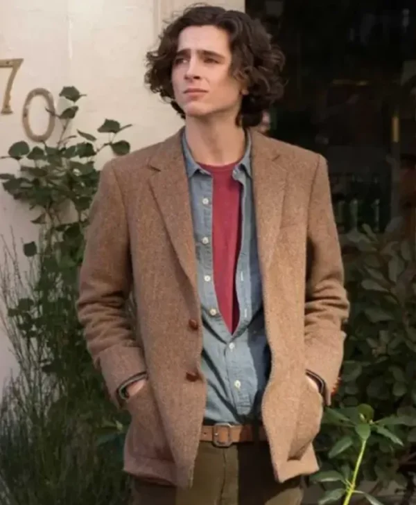 A Rainy Day in New York Gatsby Brown Blazer webp