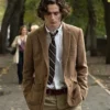 A Rainy Day in New York Gatsby Brown Blazer front webp
