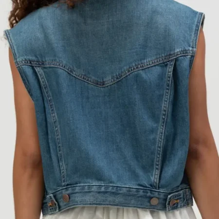 Acapulco S04 Regina Reynoso Denim Vest Back