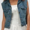 Acapulco S04 Regina Reynoso Denim Vest Front