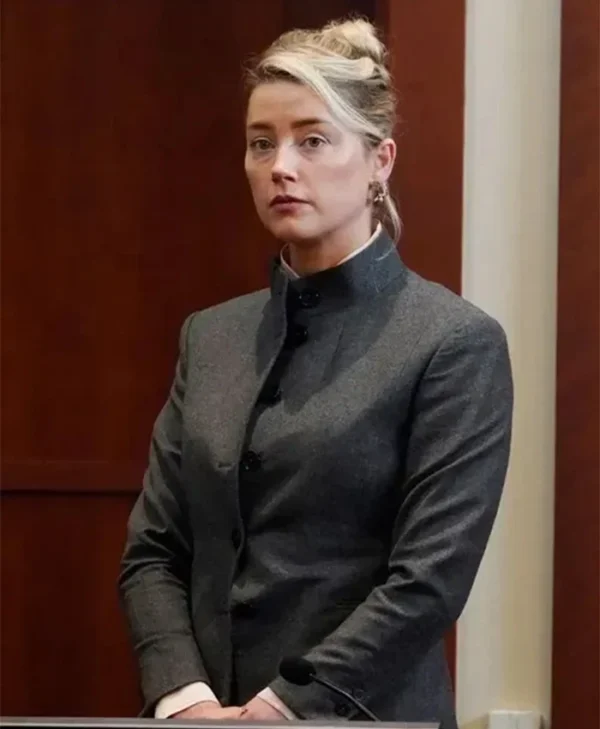 Amber Heard Austin Powers Suit left