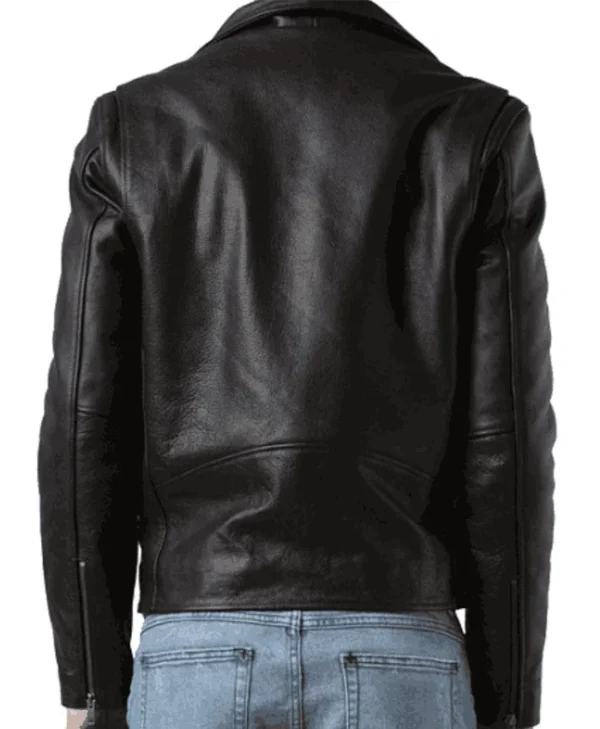 American Rapper Singer G Eazy Black Biker Real and Faux Leather Jacket For Men and Women