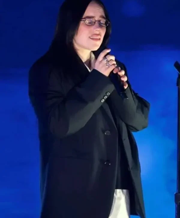 American Singer Billie Eilish iHeartRadio Music Awards 2025 Black Blazer