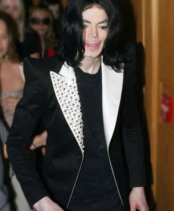 Singer Michael Jackson Black Blazer