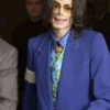 Michael Jackson Courtside Blue Blazer