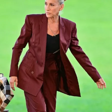 And Just Like That Carrie Bradshaw Oversized Suit jpg webp