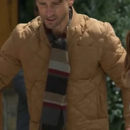 Andrew W Walker Jingle Bell Run 2024 Brown Jacket