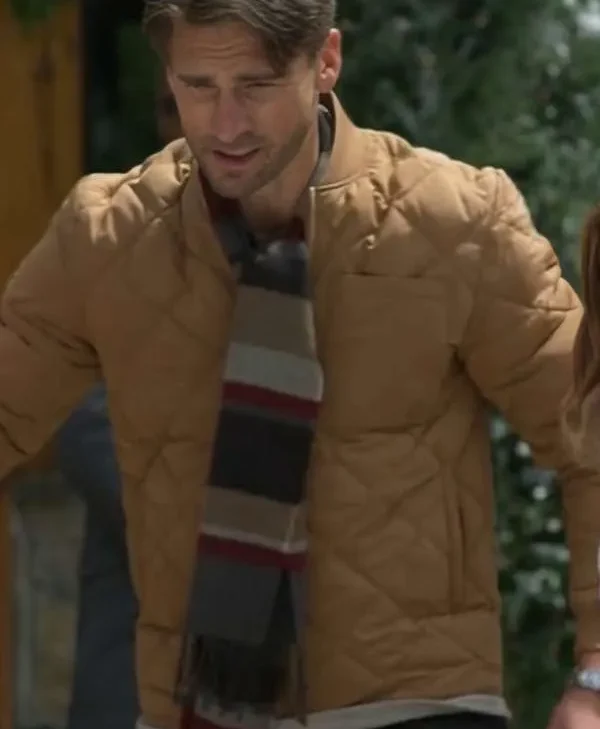 Andrew W Walker Jingle Bell Run 2024 Brown Jacket