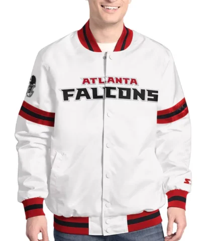 Atlanta Falcons Scout Varsity Satin Jacket