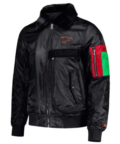 Atlanta Falcons Ty Mopkins Black Jacket