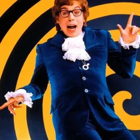 Austin Powers Blue Suit