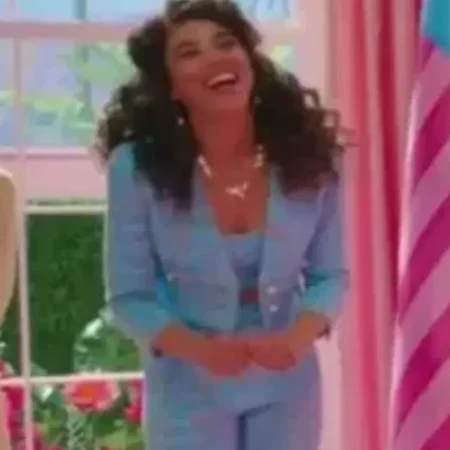 Barbie 2023 Alexandra Shipp Cropped Coat webp