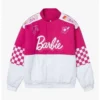 Barbie Racer Satin Varsity Jacket webp