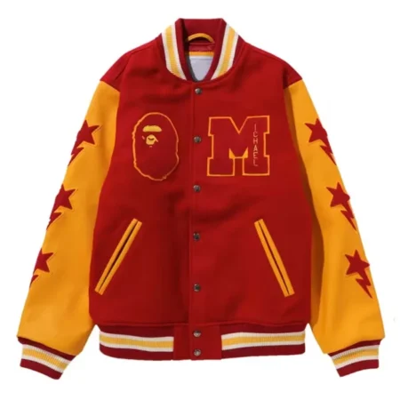 Baseball Bape Michael Jackson Varsity Jacket