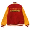 Baseball Bape Michael Jackson Varsity Jacket Back