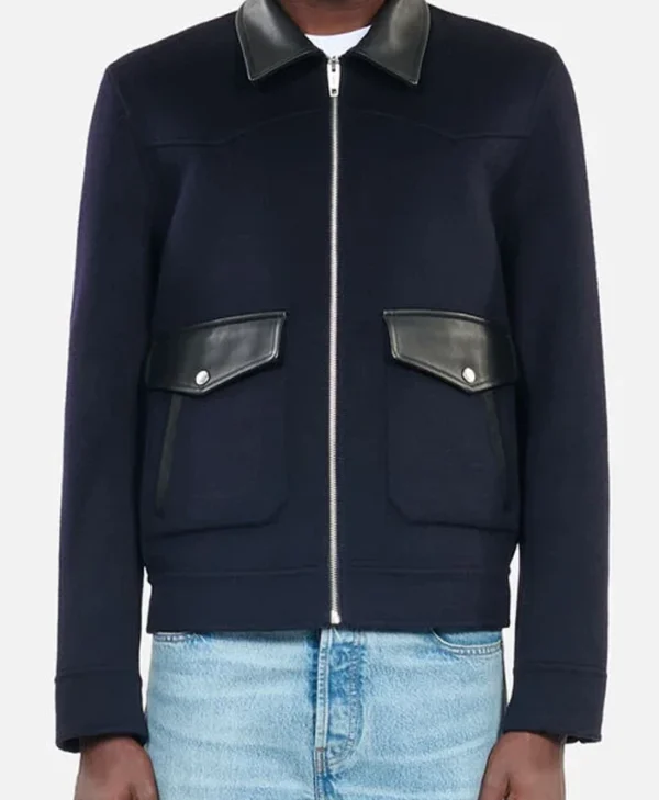 Beyond the Gates S01 Andre Richardson Blue and Black Jacket Front