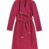 Beyond the Gates S01 Dani Dupree Pink Wool Coat