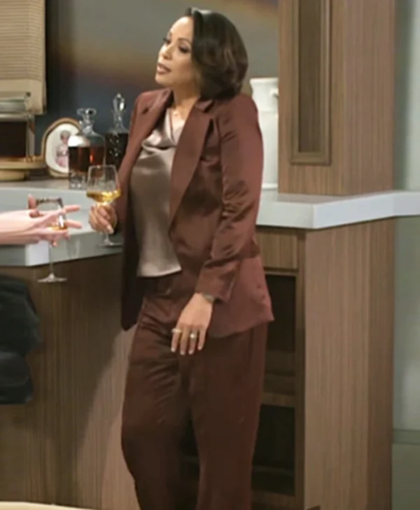 Beyond the Gates S01 Daphnee Duplaix Brown Suit