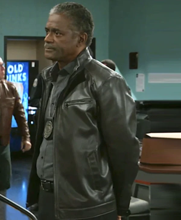 Beyond the Gates S01 Darryl W Handy Black Leather Jacket