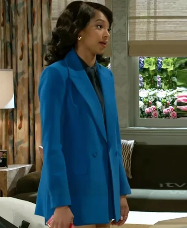 Beyond the Gates S01 Kat Richardson Blue Blazer Side