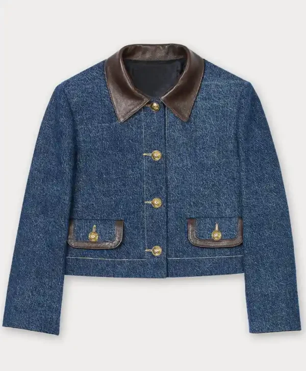 Beyond the Gates S01 Kat Richardson Blue Denim Jacket