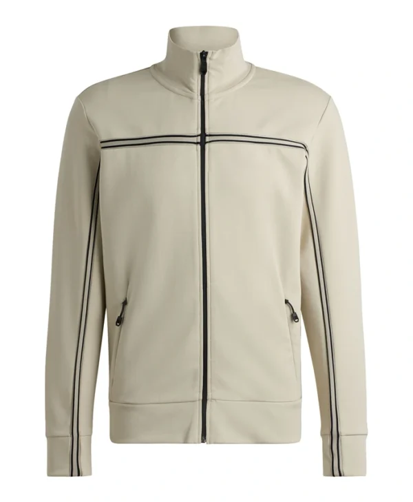 Beyond the Gates S01 Maurice Johnson Beige Track Jacket