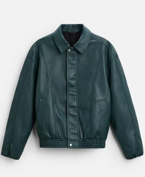 Beyond the Gates S01 Sean Freeman Green Leather Jacket