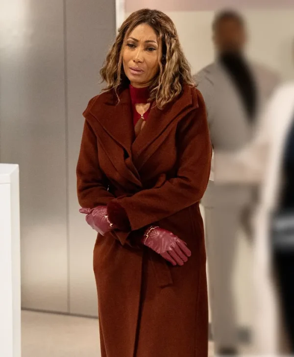 Beyond the Gates S01 Trisha Mann Brown Coat