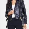 Beyond the Gates S01 Trisha Mann Moto Leather Jacket