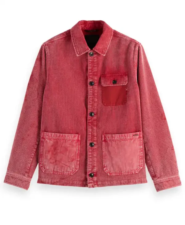 Beyond the Gates S01 Tyrell Richardson Red Corduroy Jacket
