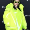 Billie Eilish LA Spotify Party Green Hooded Jacket