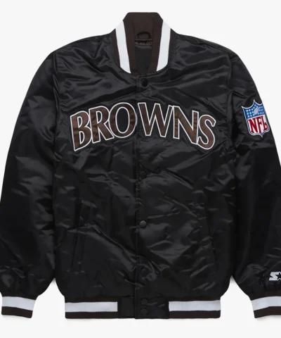 Blackout Cleveland Browns Jacket