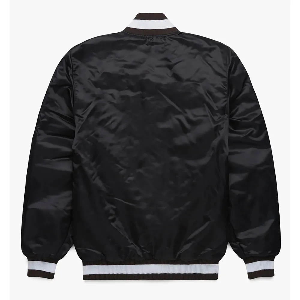 Blackout Cleveland Browns Jacket back webp