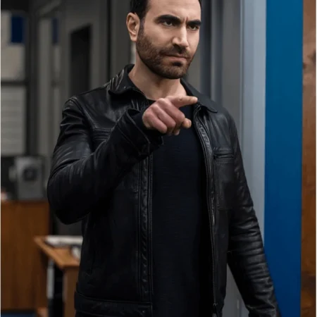 Brett Goldstein Ted Lasso S02 Roy Kent Leather Jacket webp