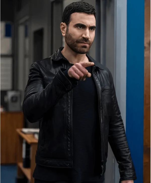 Brett Goldstein Ted Lasso S02 Roy Kent Leather Jacket webp