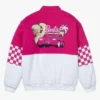 Buy Barbie Racer Satin Varsity Jacket webp