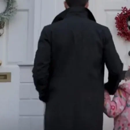 Buy Brett Goldstein Ted Lasso Roy Kent Black Cotton Coat webp