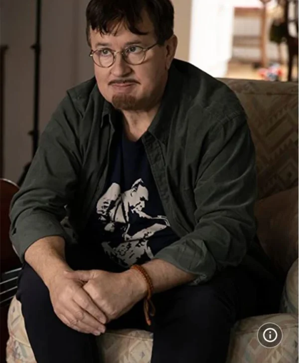 Buy Higgins Ted Lasso Shirt Style Green Cotton Jacket webp